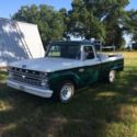 1966 Green and white Ford F-100 thumbnail