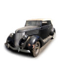 1936 Black Ford Model 48 thumbnail