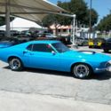 1969 Blue Ford Mustang thumbnail