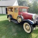 1930 rubylite red Ford Model A thumbnail