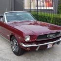 1966 Burgundy Ford Mustang thumbnail