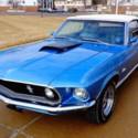 1969 Winter Blue Ford Mustang thumbnail