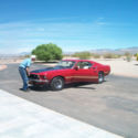 1969 Red Ford Mustang thumbnail