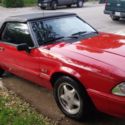 1992 Red Ford Mustang thumbnail