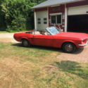 1967 Red Ford Mustang thumbnail