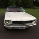 1966 Wimbleton White - original color, repainted Ford Mustang thumbnail