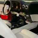 1969 White/Red Ford Mustang thumbnail