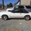 1984 White Ford Mustang thumbnail