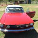 1966 Red Ford Mustang thumbnail