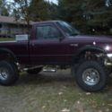 1993 Burgundy Ford Ranger thumbnail