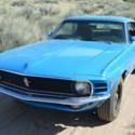 1970 Blue Ford Mustang thumbnail