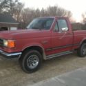 1990 Red Ford F-150 thumbnail