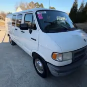 1994 White Dodge Ram Van thumbnail