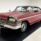 1959 Flame Red Plymouth Sport Fury thumbnail