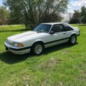 1988 White Ford Mustang thumbnail