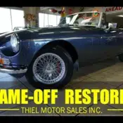1969 Blue MG MGB thumbnail
