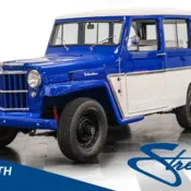 1961 Blue Willys Jeep Wagon thumbnail