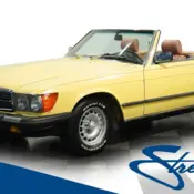 1982 Yellow Mercedes-Benz SL-Class thumbnail