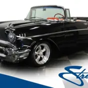 1957 Black Chevrolet Bel Air/150/210 thumbnail