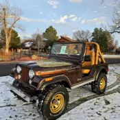 1978 Brown Jeep CJ thumbnail