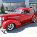 1938 Red Chevrolet Town Sedan thumbnail
