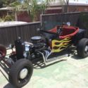 1923 Black w/ Flames Ford Model T thumbnail