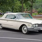 1960 White Ford Galaxie thumbnail