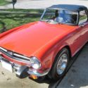 1976 Red Triumph TR-6 thumbnail