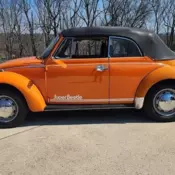 1975 Orange Volkswagen Beetle - Classic thumbnail