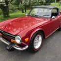 1973 Red Triumph TR-6 thumbnail