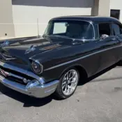 1957 Gray Chevrolet 210 thumbnail
