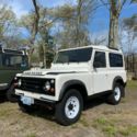1992 White Land Rover Defender thumbnail