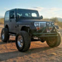 1993 Black Jeep Wrangler thumbnail
