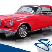 1962 Blaze Red Studebaker  thumbnail