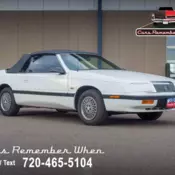 1990 White Chrysler Le Baron thumbnail