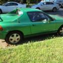 1993 Green Honda Del Sol thumbnail