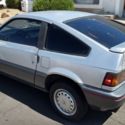 1987 Silver Honda CRX thumbnail