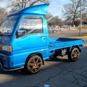 1993 Blue Subaru Sambar thumbnail