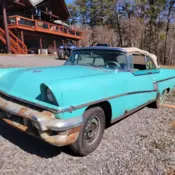 1956 Light Verona Green Mercury Montclair 2 Dr Convertible thumbnail