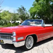 1966 Red Cadillac DeVille thumbnail