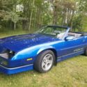 1989 Blue Chevrolet Camaro thumbnail