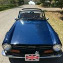 1972 Blue Triumph TR-6 thumbnail