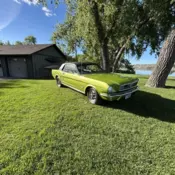 1966 Green Ford Mustang thumbnail