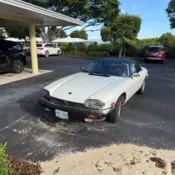 1987 White Jaguar XJS thumbnail