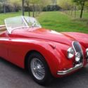 1953 Red Jaguar XK120 thumbnail