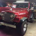 1986 Candy apple red Jeep CJ thumbnail