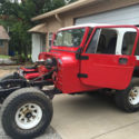 1986 Red/White Jeep CJ thumbnail