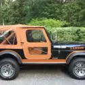 1983 Black Jeep CJ thumbnail