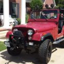 1977 Red Jeep CJ thumbnail