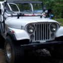 1976 white Jeep CJ thumbnail